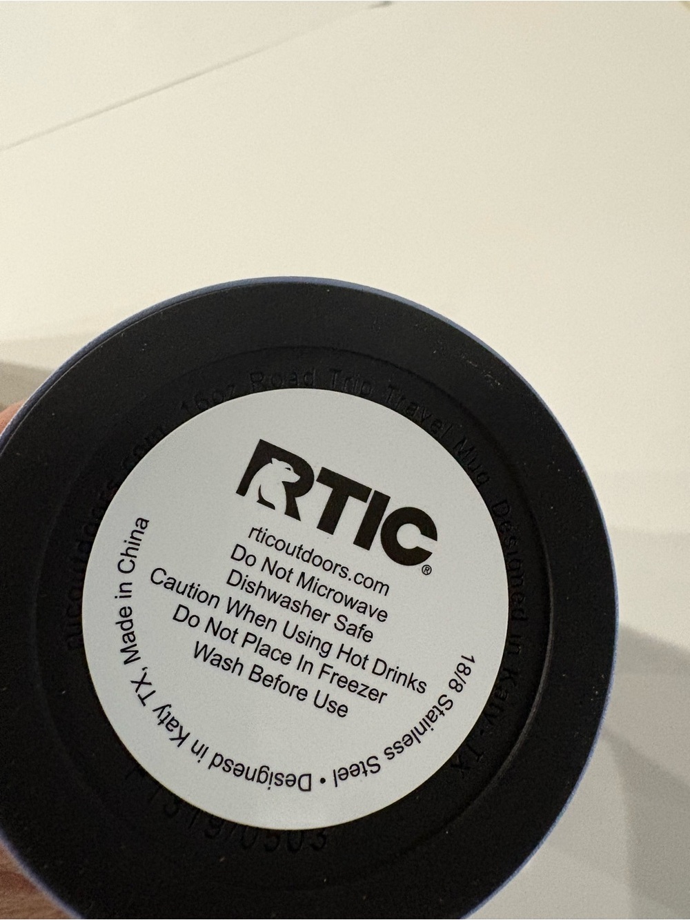 RTIC 16oz Road Trip Travel Mug in Periwinkle, New - Picture 4 of 8